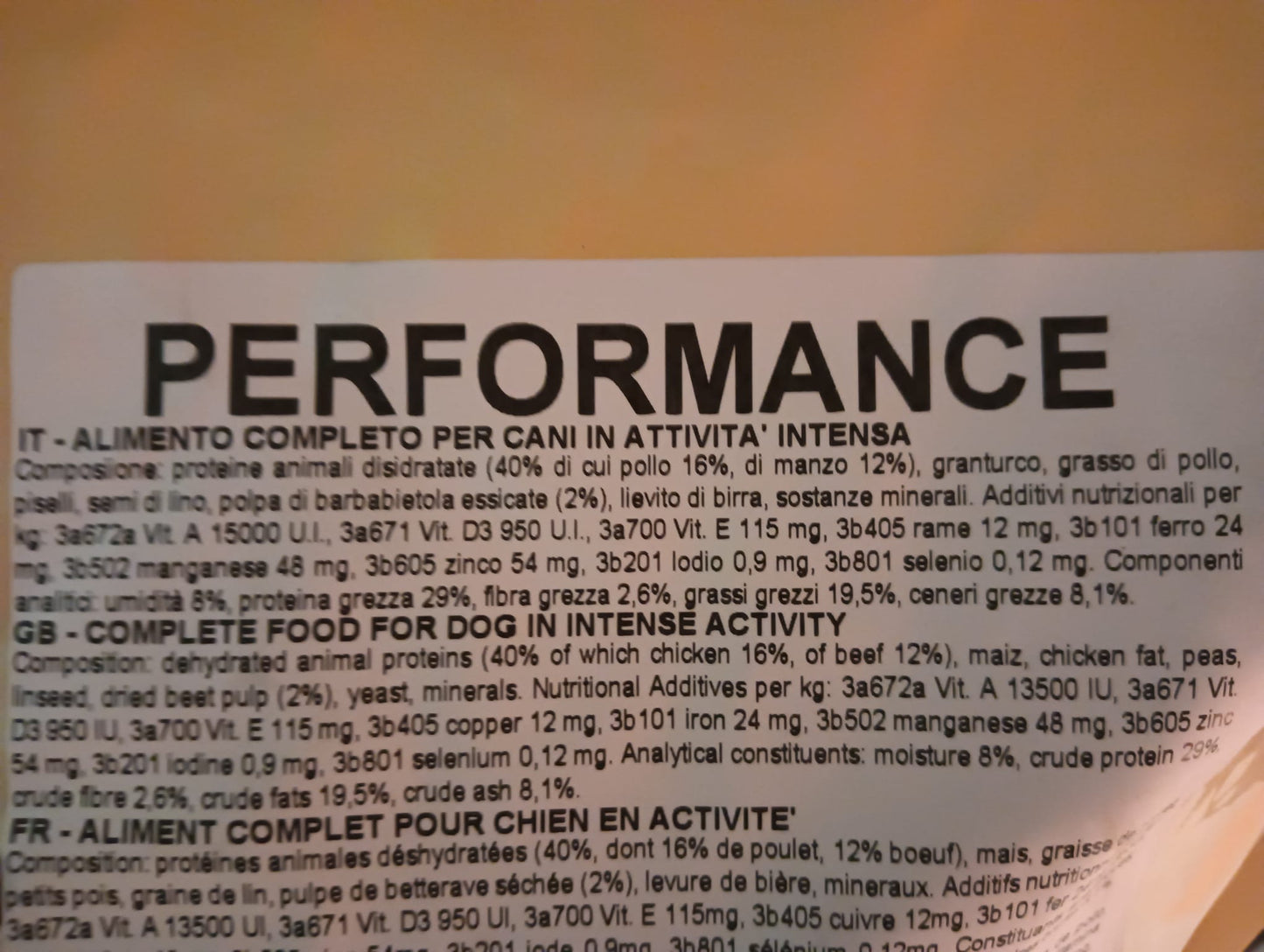 Meglium Breeders Performance 20kg