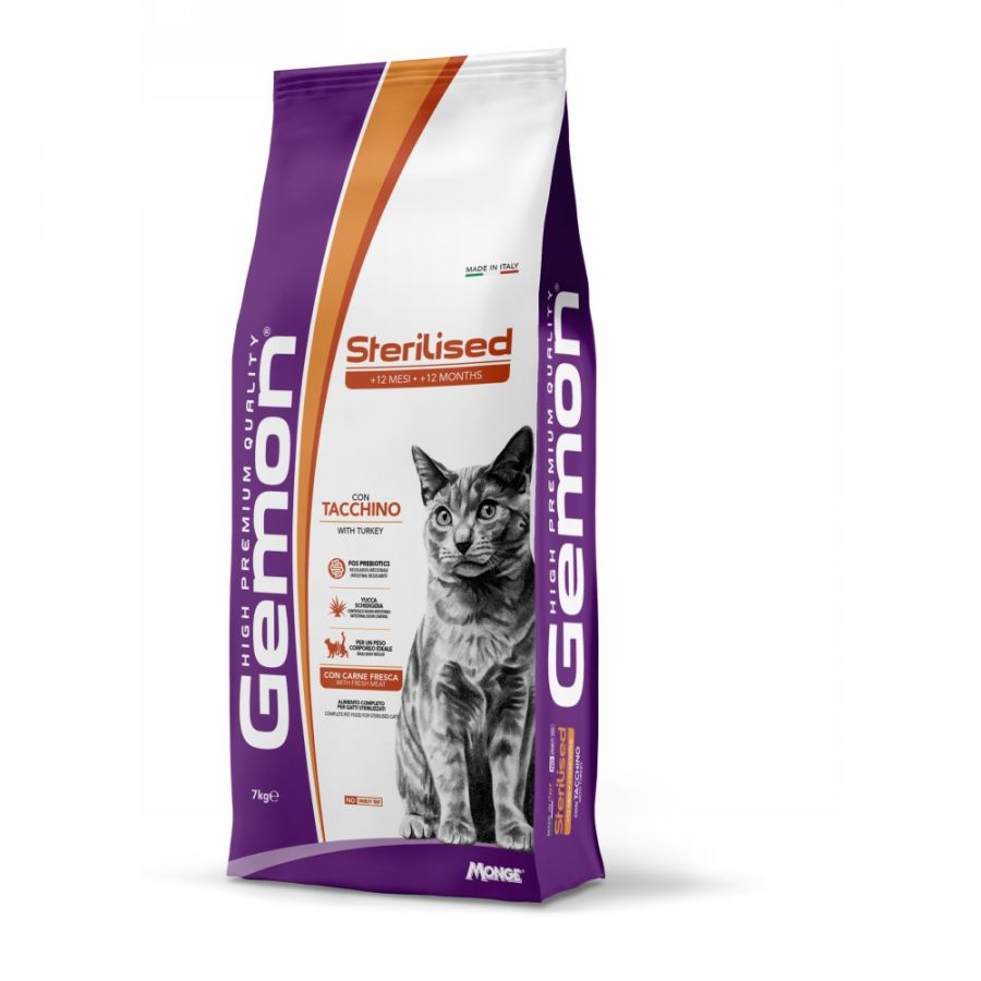 Monge Sterilized Cat Tacchino 7kg
