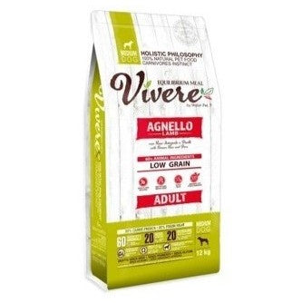 Mister Pet Vivere Cane Adulto Agnello 12kg
