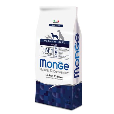 Monge Adult Dog Medium Pollo 12kg