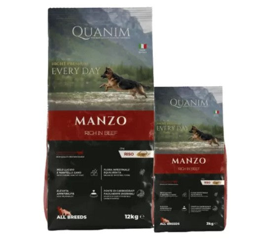Quanim Cane Adulto Manzo 12kg