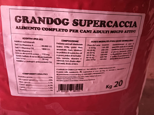 GranDog Supercaccia 20kg