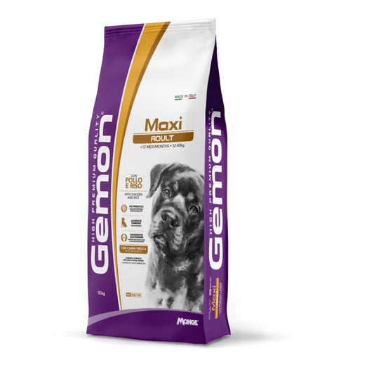 Gemon Maxi Adult Pollo e Riso 15kg