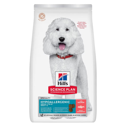 Hill's Science Plan Cane Hypoallergenic Salmone 12kg